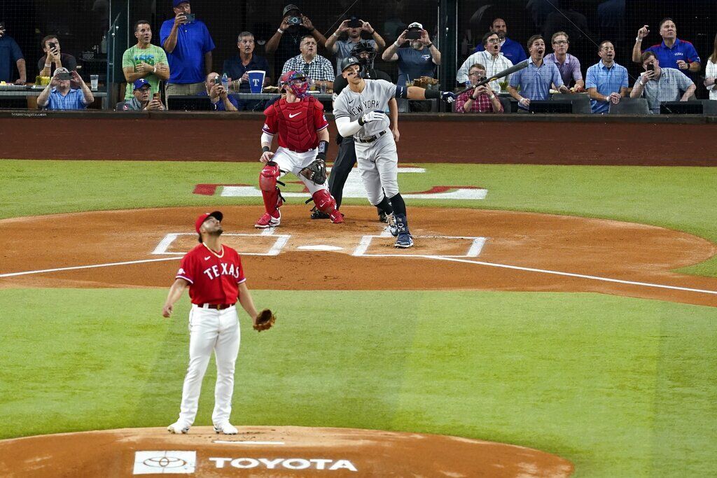 APTOPIX Yankees Rangers Baseball